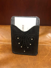 Load image into Gallery viewer, Hand made men&#39;s leather slim wallet built for style &amp; utility. It has 2 discrete pockets.  Zapato Sanchez men&#39;s wallets will fit up to 10 cards, but once additional cards are added, the leather will conform to the extra cards added. But keep in mind, that once the leather stretches to conform to the cards, the leather will not return to its original shape.   Crafted in Canada at West Edmonton Mall, this everyday companion is a great gift for the man who appreciates and understated elegance.

