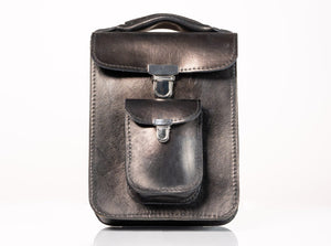 Leather Satchel Black