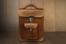 Load image into Gallery viewer, Leather Satchel Brown
